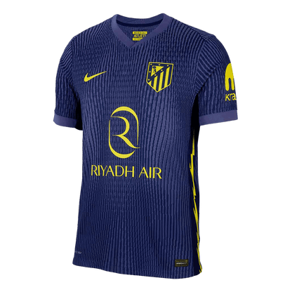 Atletico Madrid Tröja 2025/26 Borta Autentisk Mörkblå