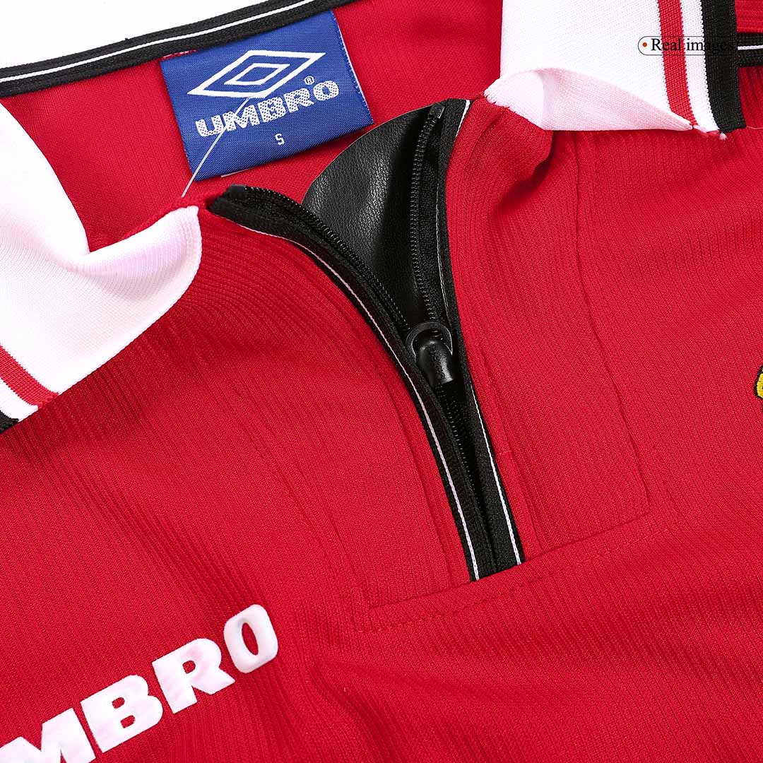 Manchester United Hemmatröja 1998/99 Retro Tröja-2
