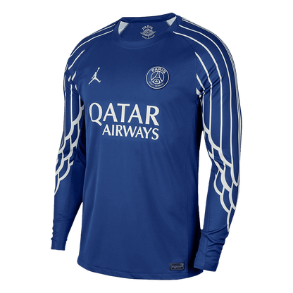PSG Tröja 2024/25 Fourth Away Långärmad Mörkblå