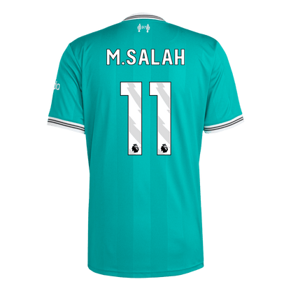 Liverpool Tröja M.SALAH #11 2025/26 Tredje Grön-10