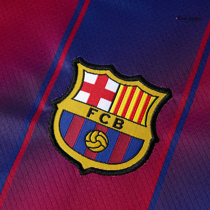Barcelona Tröja 2025/26 Hemmaställ Röd & Blå Barn-10