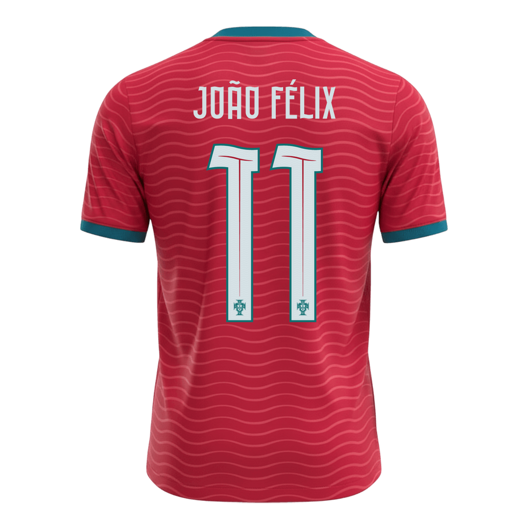 JOÃO FÉLIX #11 Portugal Tröja 2026 Hemma Premium Röd-9