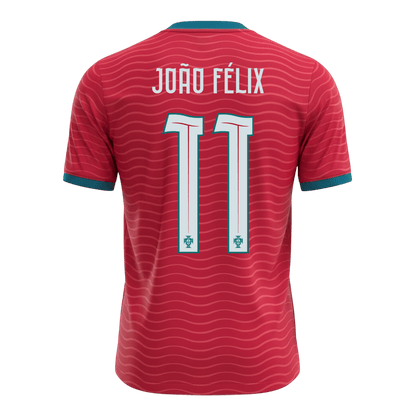 JOÃO FÉLIX #11 Portugal Tröja 2026 Hemma Premium Röd-9