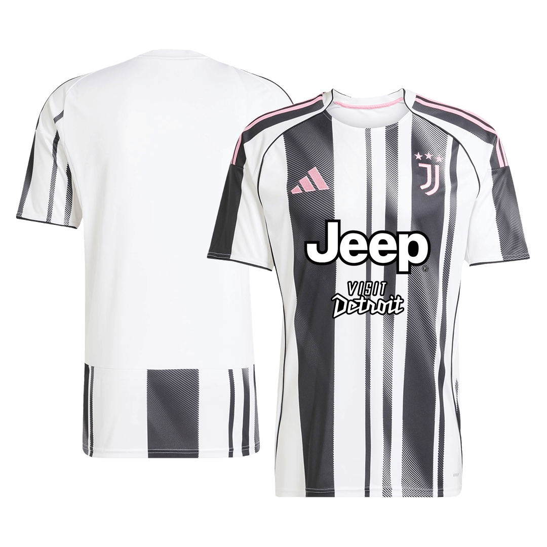 Juventus Tröja Hemmaställ 2025/26 Svart & Vitt
