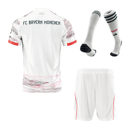 Bayern Munich Tröja Bortaställ 2025/26 Vit-15