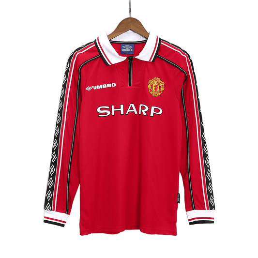 Manchester United Hemmatröja 1998/99 Retro Tröja
