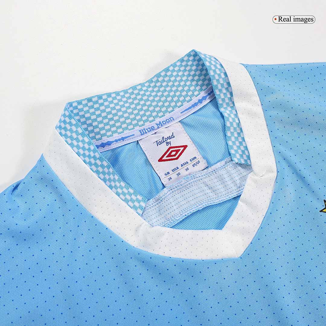 Manchester City Hemmatröja 2011/12 Retro Tröja
 Blå-8