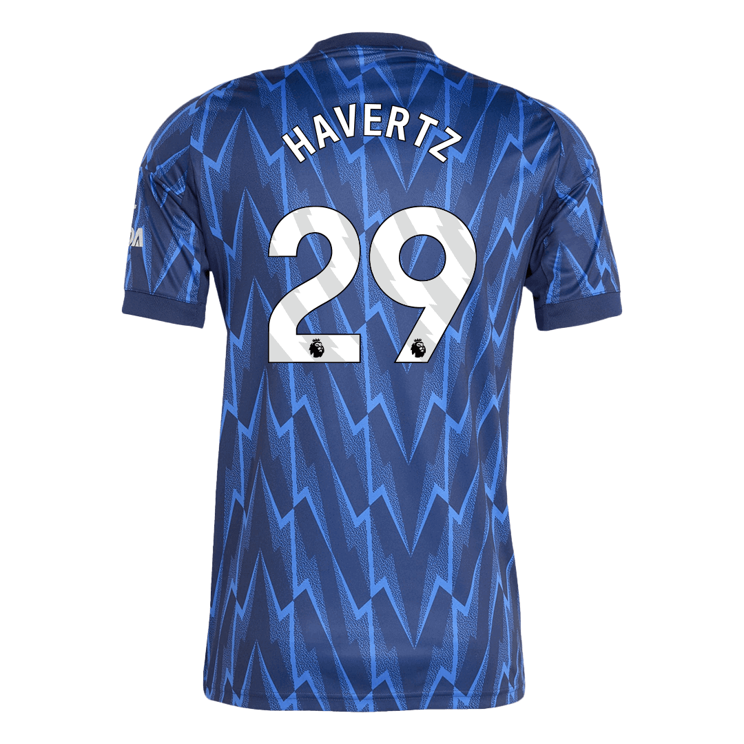 Arsenal Tröja HAVERTZ #29 2025/26 Borta Blå-11
