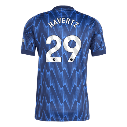 Arsenal Tröja HAVERTZ #29 2025/26 Borta Blå-11