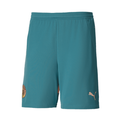 Manchester City Shorts 2024/25 Fourth Away Blå - UCL