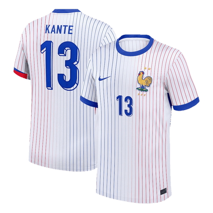 Frankrike Tröja KANTE #13 Euro 2024 Borta Vit