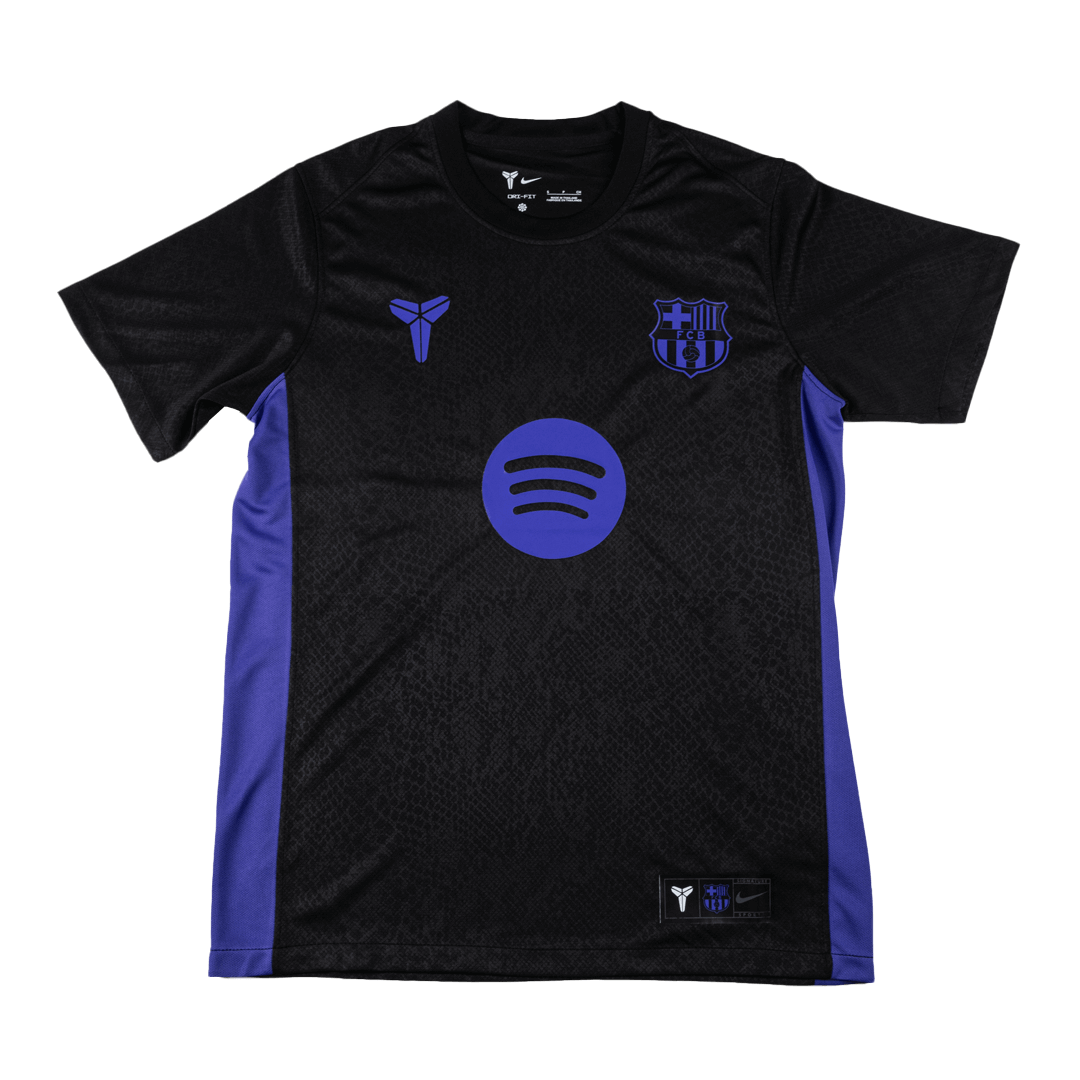 Barcelona Tröja 2025/26 Före match Svart