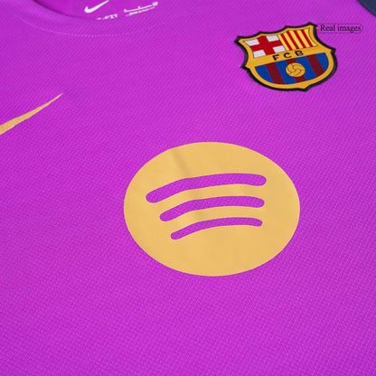 Barcelona Tröja 2025/26 Före match Lila-3