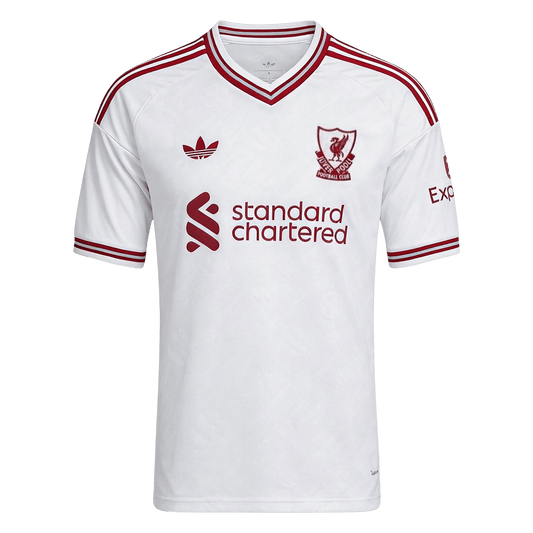 Liverpool Tröja SZOBOSZLAI #8 2026/27 Borta Vit-1