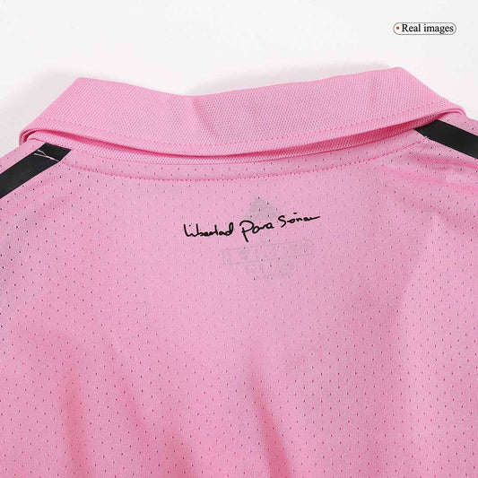 Inter Miami CF Tröja MESSI #10 2022 Hemma Rosa-1
