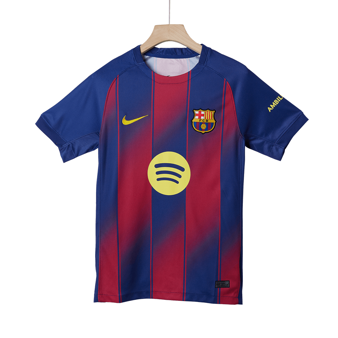 ROONY #19 Barcelona Tröja 2025/26 Hemma Premium Röd & Blå