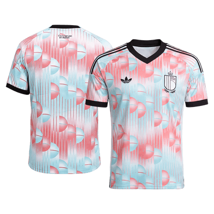 Belgien Tröja 2026 Borta Blue&Pink-8