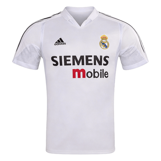 Real Madrid Hemmatröja 2004/05 Retro Tröja
 Vit
