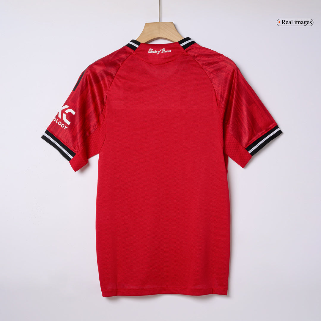 Manchester United Tröja 2025/26 Hemma Röd-9