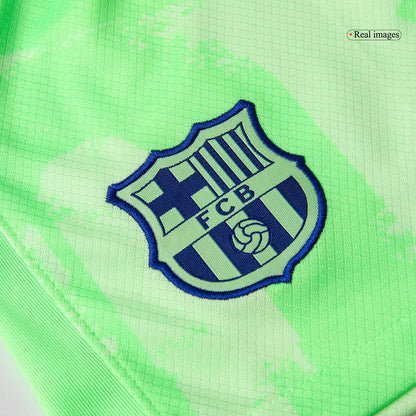 Barcelona Shorts 2024/25 Tredje Grön-4