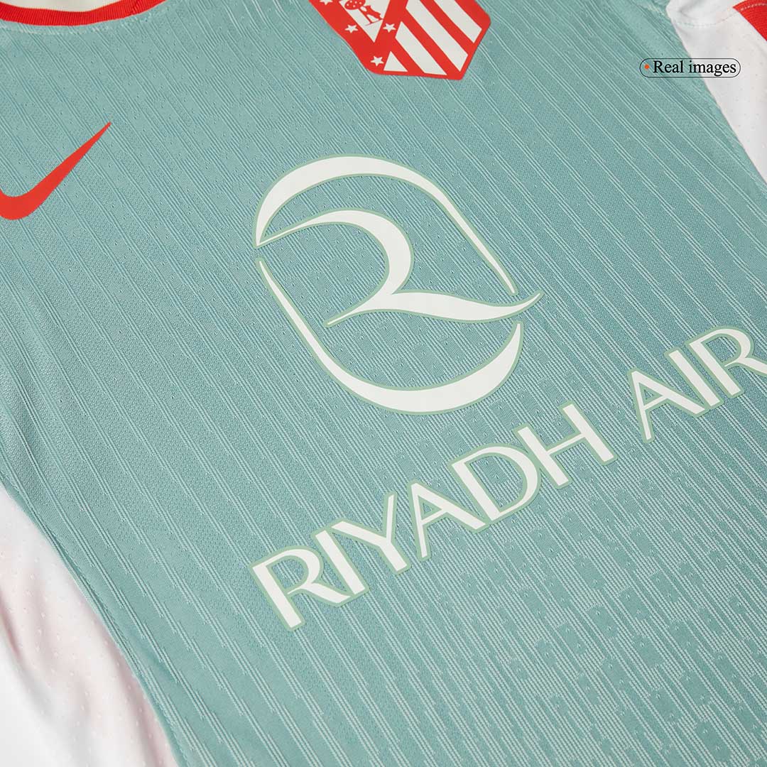 Atletico Madrid Tröja J.ALVAREZ #19 2024/25 Borta Autentisk Grön