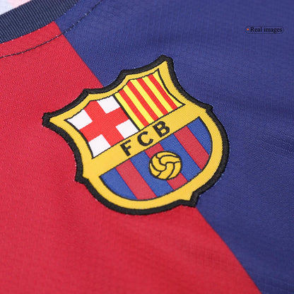 Barcelona Tröja 2024/25 Hemma Röd & Blå Barn-13