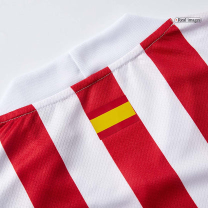 Atletico Madrid Tröja SØRLOTH #9 2025/26 Hemma Röd & Vit-2
