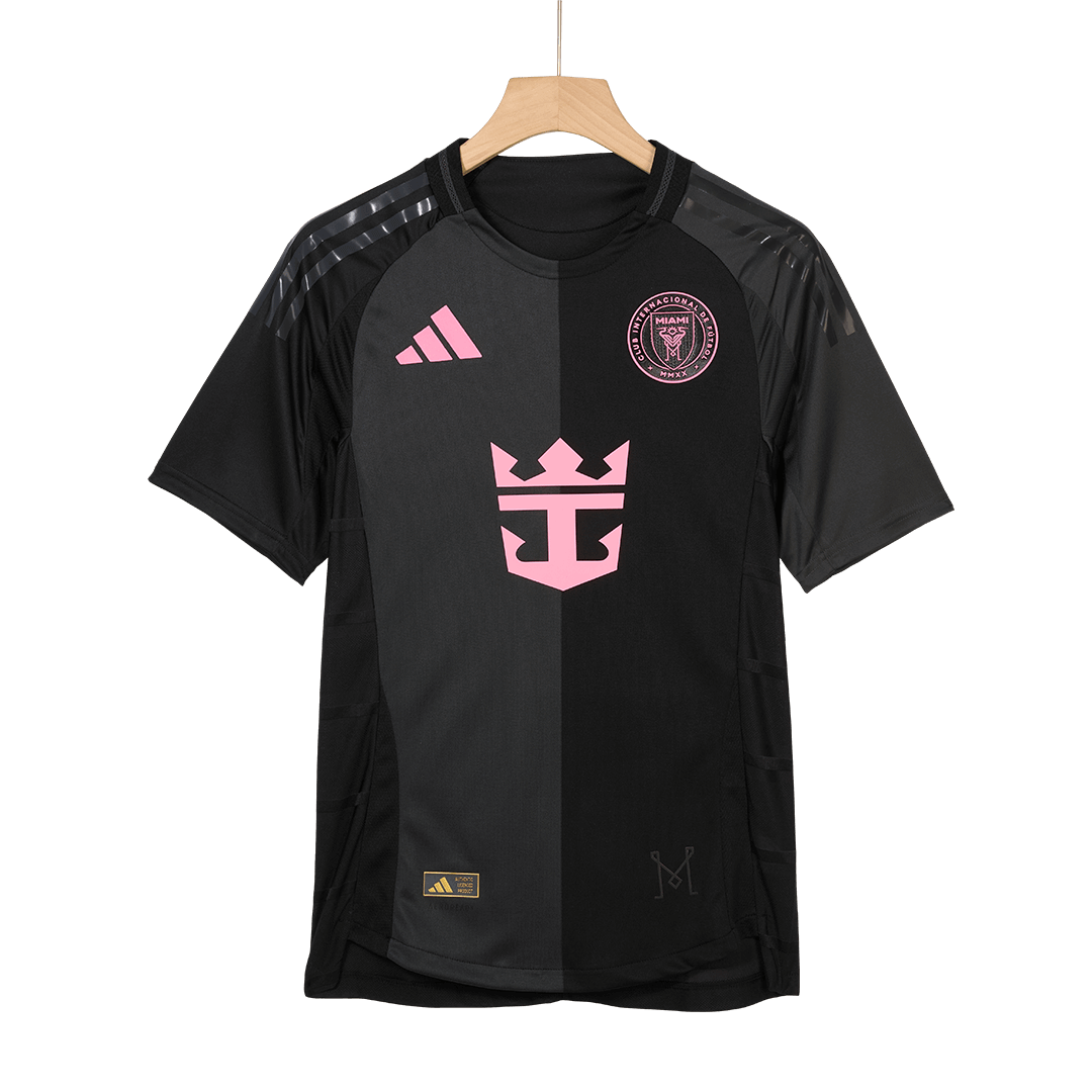 Inter Miami CF Tröja DE PAUL #7 2025 Borta Black&Gray-11