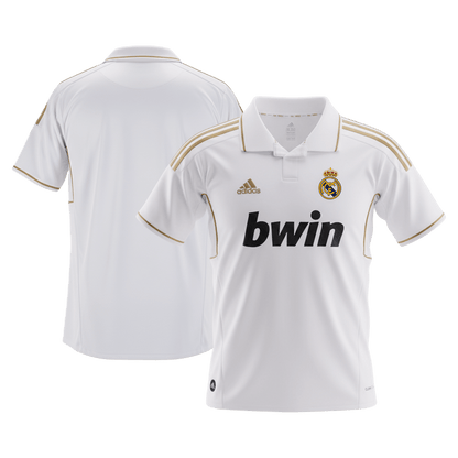 Real Madrid Hemmatröja 2011/12 Retro Tröja
 Vit-9