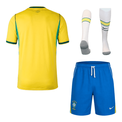 Brasilien Tröja Hemmaställ 2026 Gul-9