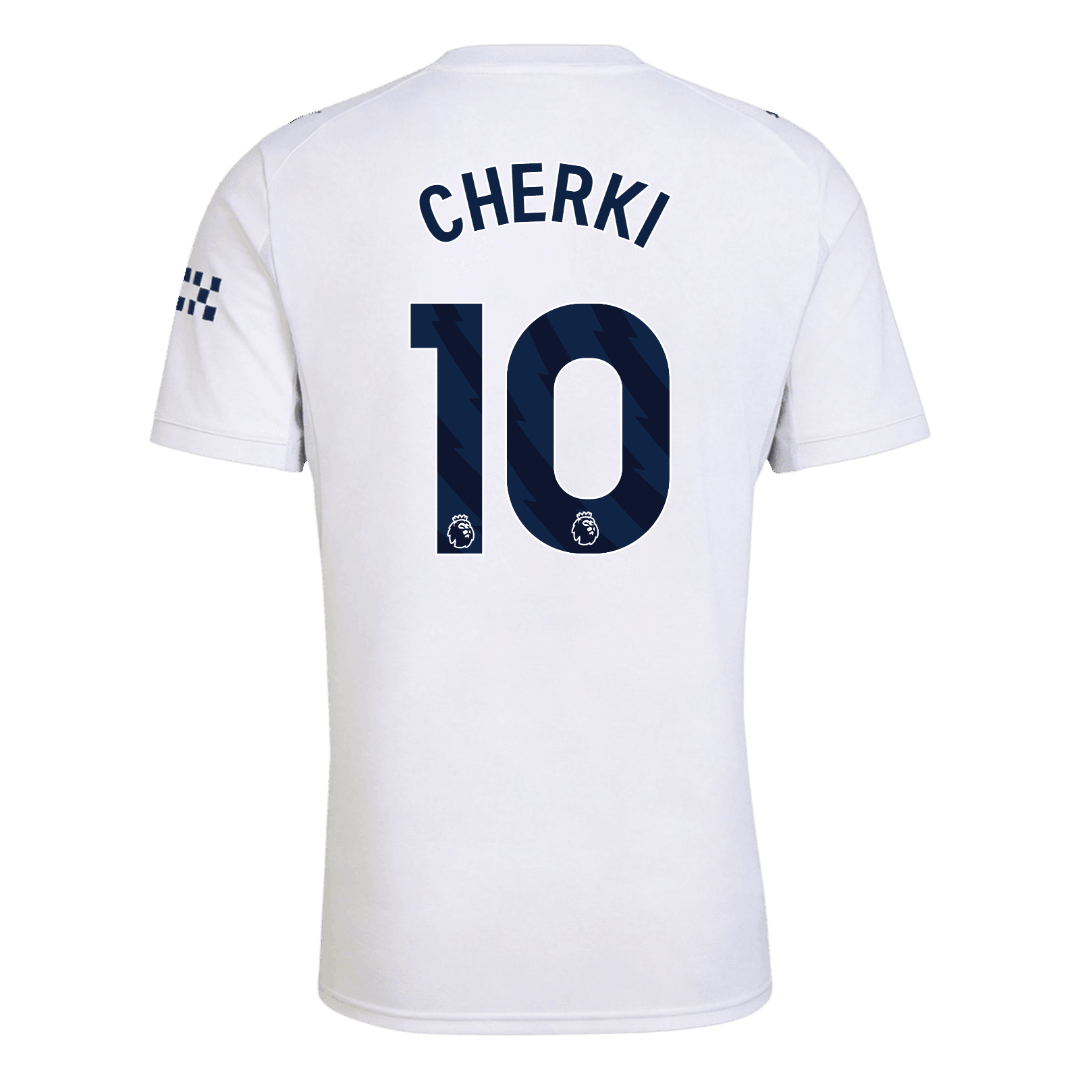 Manchester City Tröja CHERKI #10 2026/27 Third Vit