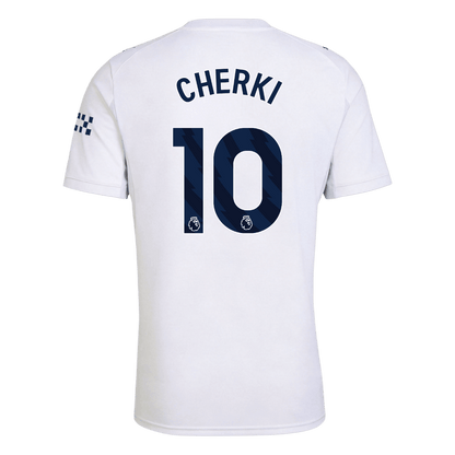 Manchester City Tröja CHERKI #10 2026/27 Third Vit-3