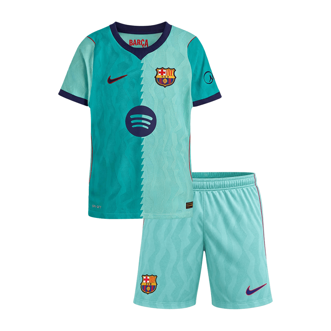 Barcelona Tröja 2026/27 Tredje Blå Barn