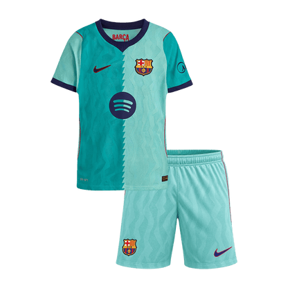 Barcelona Tröja 2026/27 Tredje Blå Barn