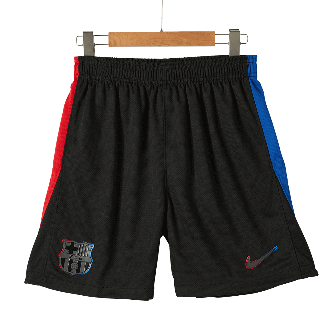 Barcelona Shorts 2024/25 Borta Svart-7