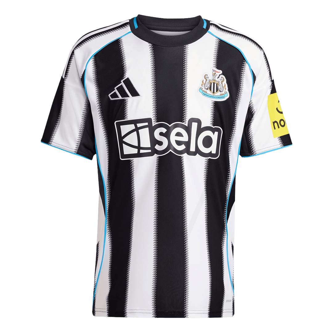 Newcastle United Tröja 2025/26 Hemma Svart & Vitt