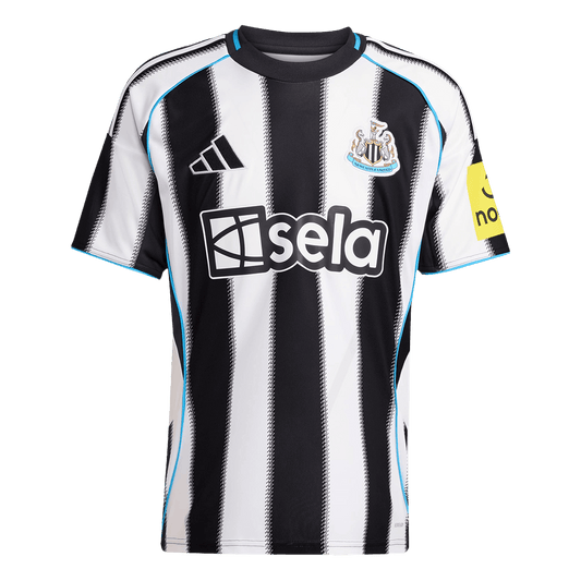 Newcastle United Tröja 2025/26 Hemma Svart & Vitt