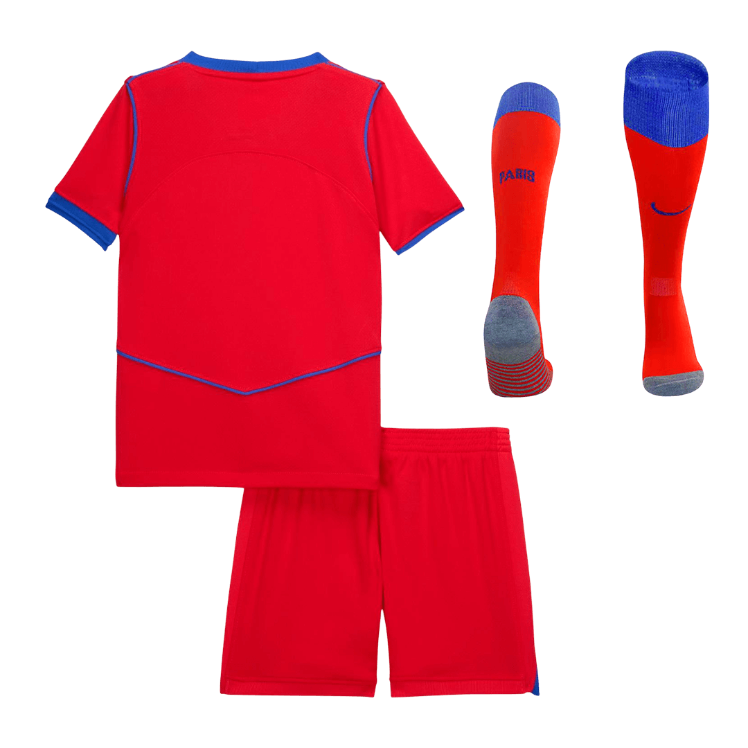 PSG Tröja 2025/26 Tredjeställ Röd Barn-12