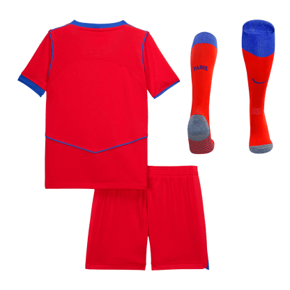 PSG Tröja 2025/26 Tredjeställ Röd Barn-12