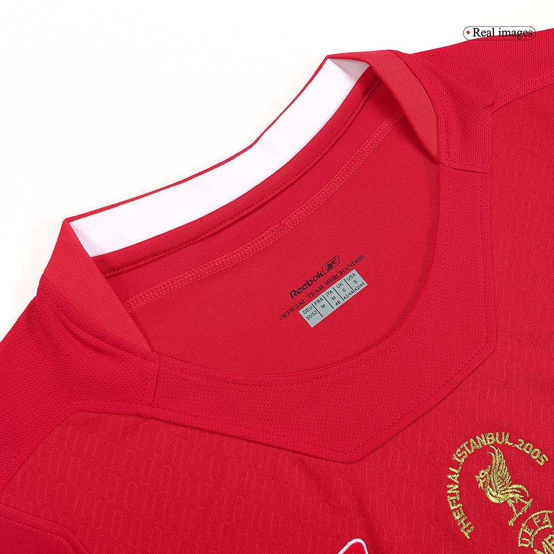 Liverpool tröja 2005 Retro Tröja
 Röd - UCL-7