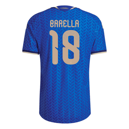 Italien Tröja DARMIAN #13 2026 Hemma Autentisk Blå-9