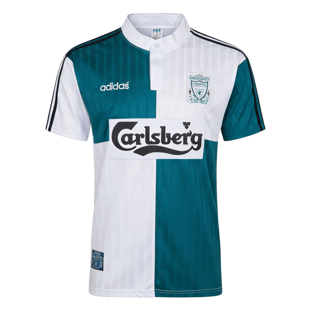 Liverpool Bortatröja 1995/96 Retro Tröja
 Blå & Vit