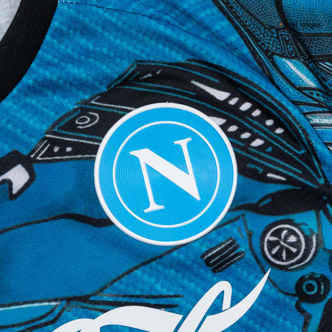 Napoli Tröja 2025/26 Före match Blå-6