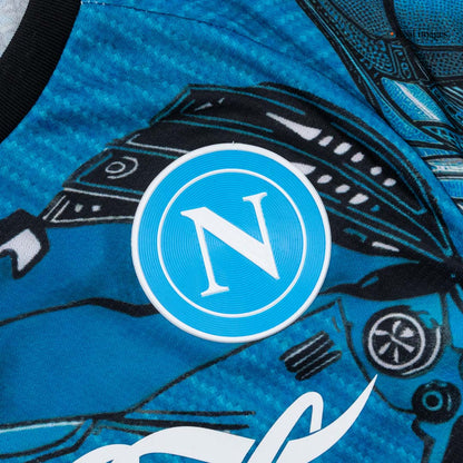 Napoli Tröja 2025/26 Före match Blå-6