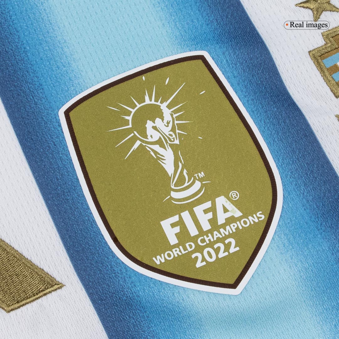 DE PAUL #7 Argentina Tröja 2026 Hemma Premium Blå & Vit