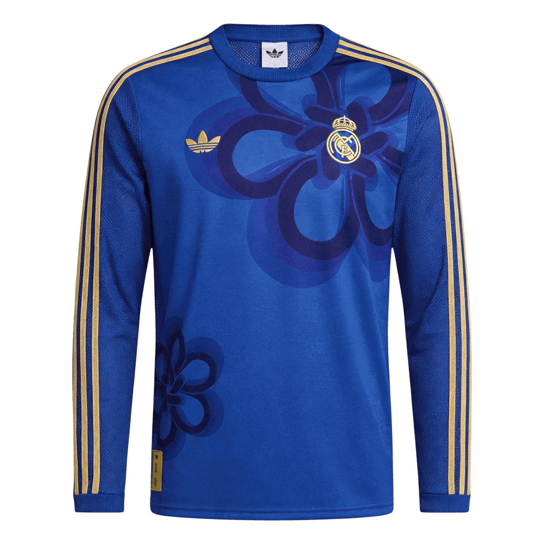 Real Madrid Tröja 2025/26 Långärmad Blå