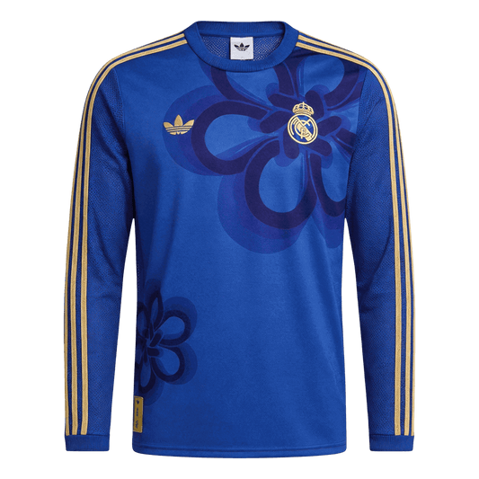 Real Madrid Tröja 2025/26 Långärmad Blå