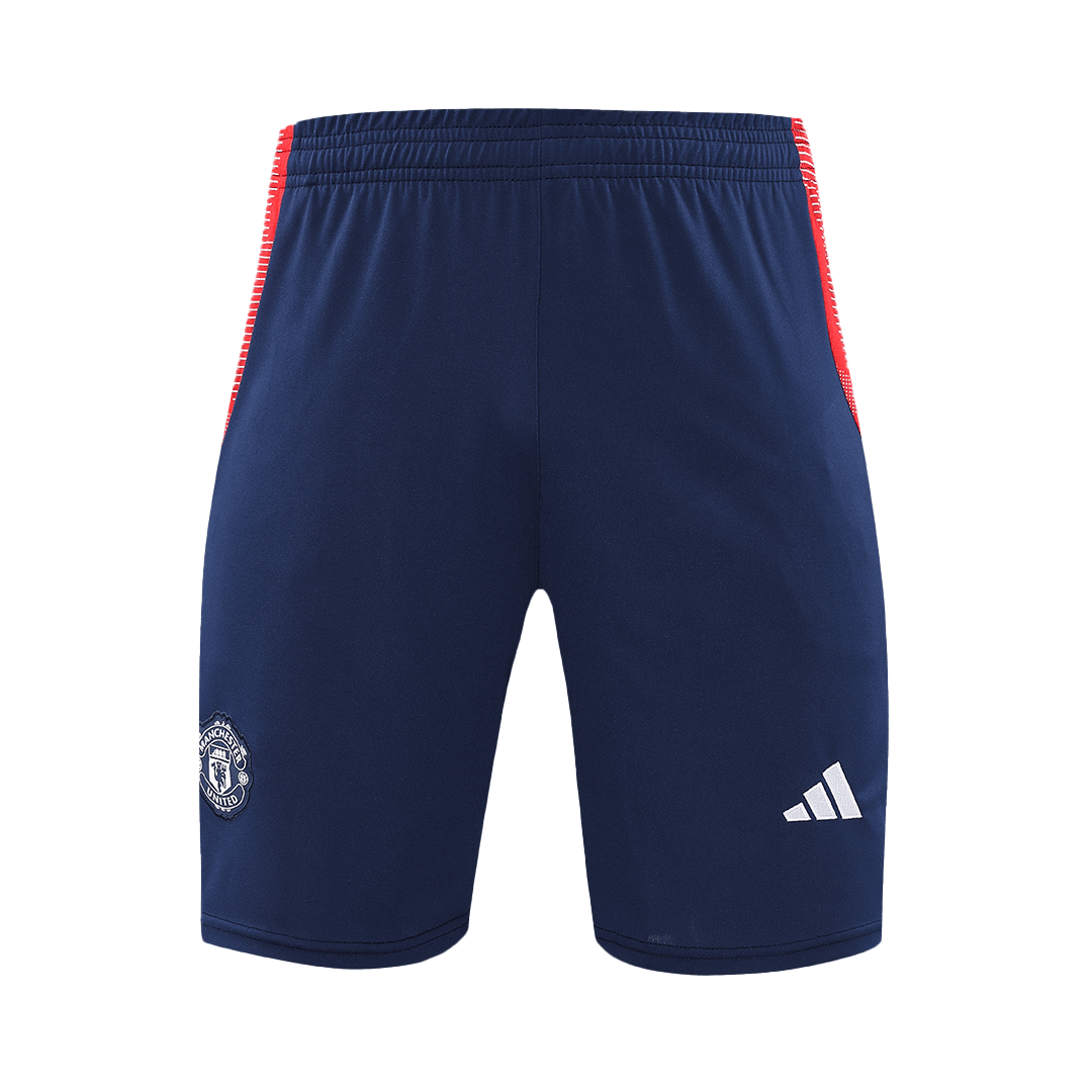 Manchester United Shorts 2024/25 Före match Mörkblå
