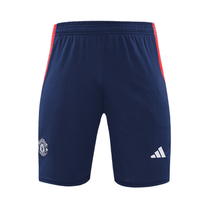 Manchester United Shorts 2024/25 Före match Mörkblå