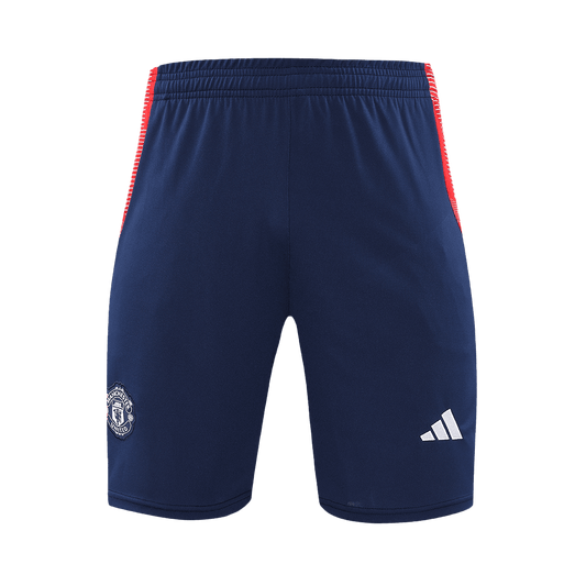 Manchester United Shorts 2024/25 Före match Mörkblå